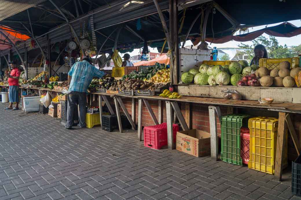 Vegetable market, Willemstad